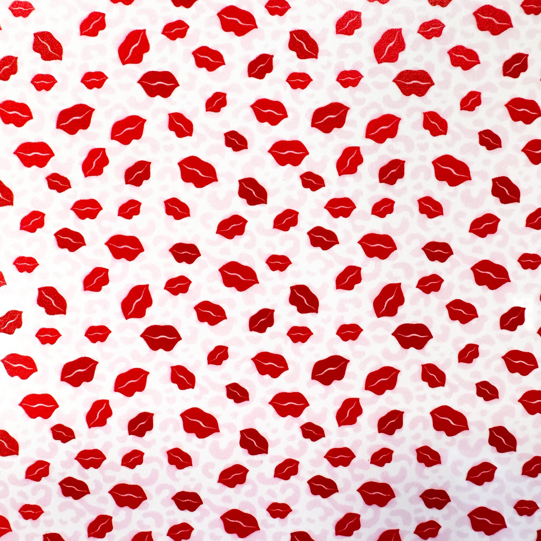 Valentine Leopard Lips Pattern Acrylic Sheet - CMB Pattern Acrylic